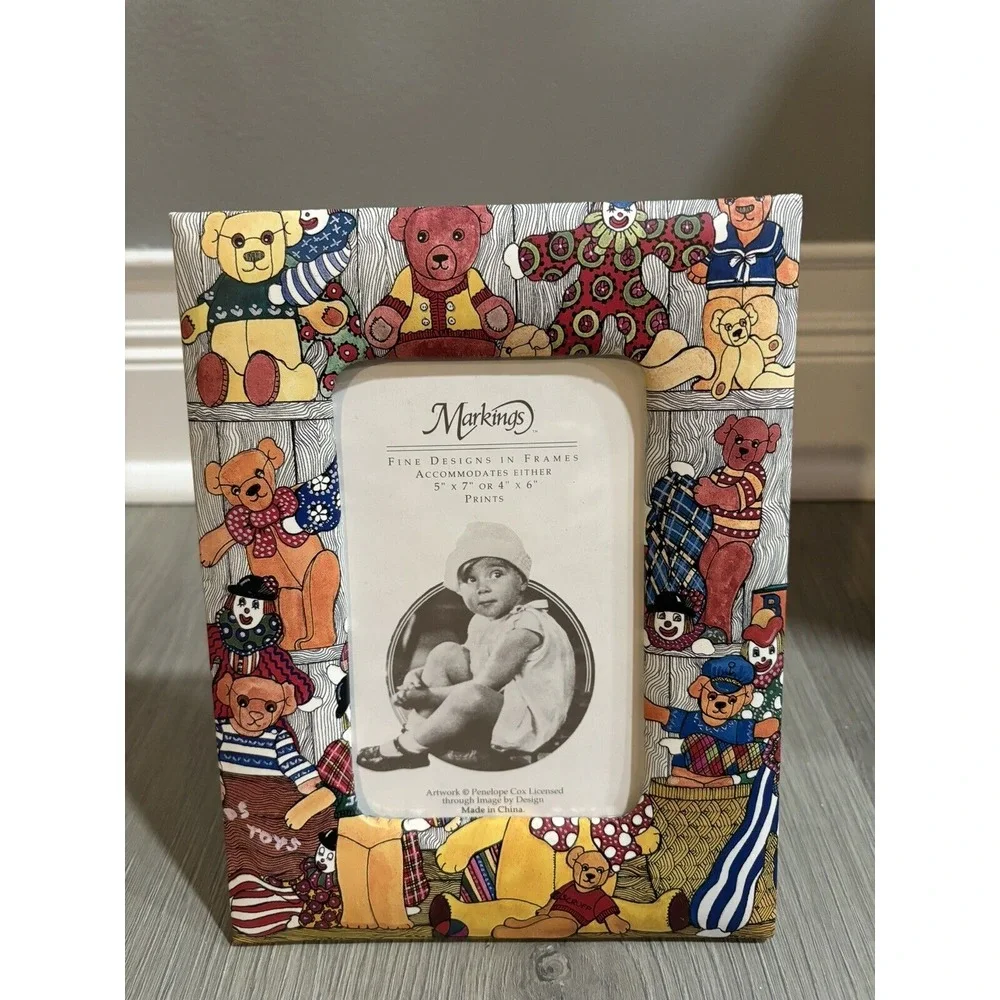 Teddy Bear Picture‎ Frame, 5x7 Photo Frame